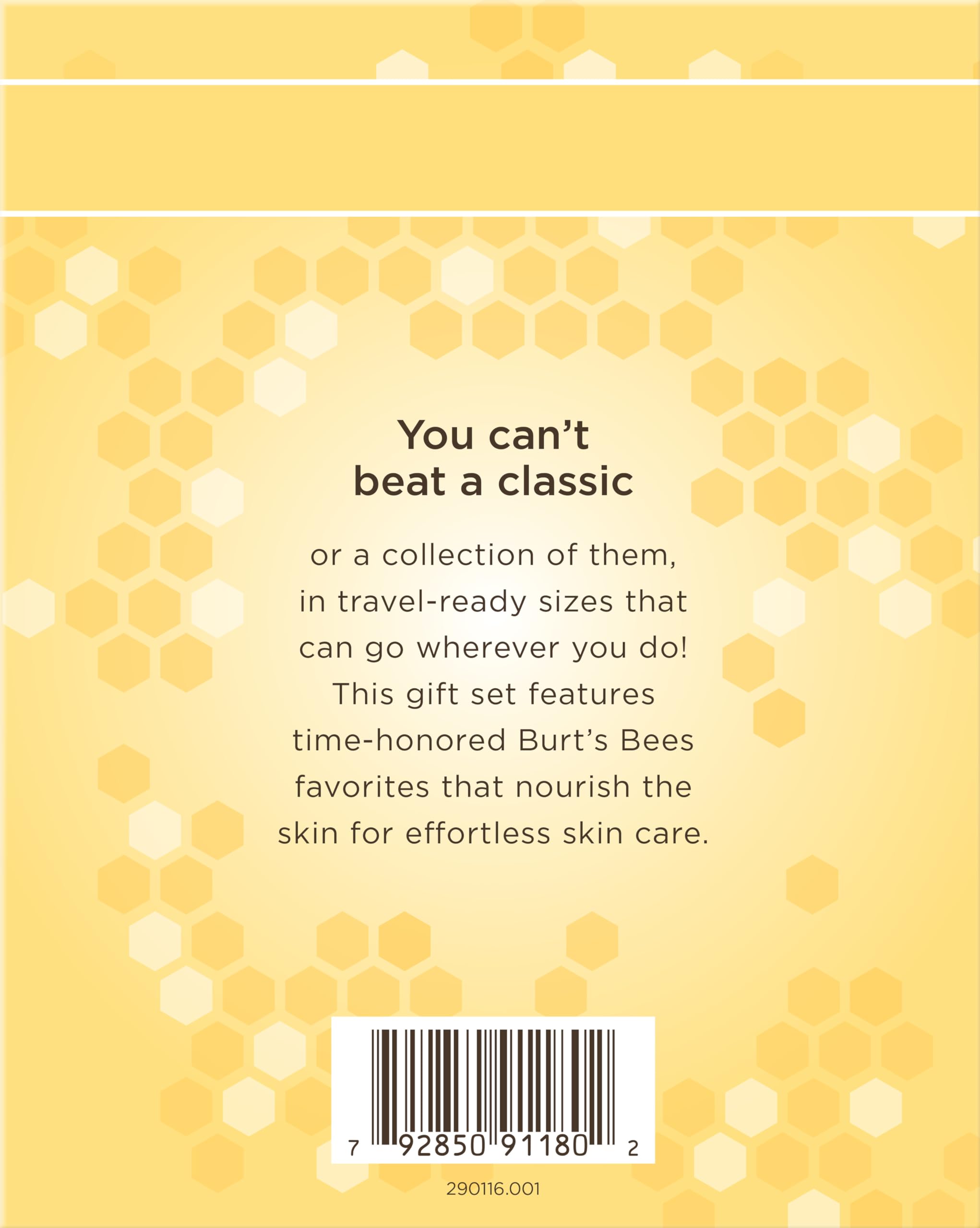 Burt's Bees Mothers Day Gifts Ideas - Classics Set, 6 Products in Giftable Tin – Cuticle Cream, Hand Salve, Lip Balm, Res-Q Ointment, Hand Repair and Foot Cream