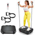 NXSCI Vibration Plate Exercise Machine,Vibrating Platform for Lymphatic Drainage with 250 Speeds,500 lbs Weight Capacity,Vibrated Plates for Weight Loss,Full Body Workout Equipment for Fitness at Home