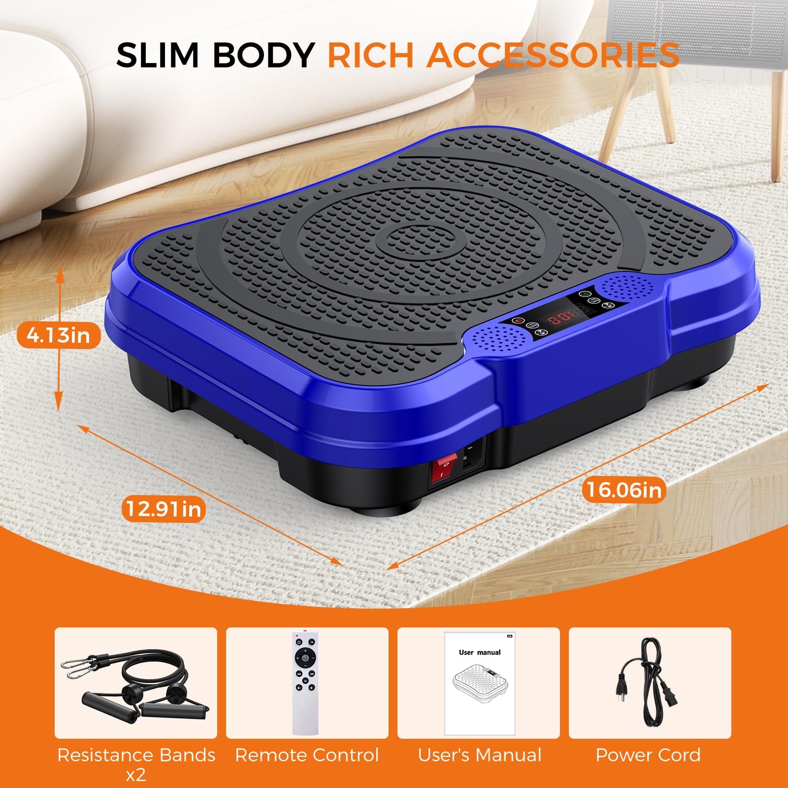 NXSCI Vibration Plate Exercise Machine,Vibrating Platform for Lymphatic Drainage with 250 Speeds,500 lbs Weight Capacity,Vibrated Plates for Weight Loss,Full Body Workout Equipment for Fitness at Home