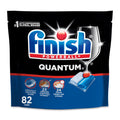 Finish Quantum Dishwasher Pods, No Pre-Rinse Dishwasher Detergent Soap Removes 24HR Dried-On Stain and Grease, Leaving a Virtually Spotless Shine, 57 Count