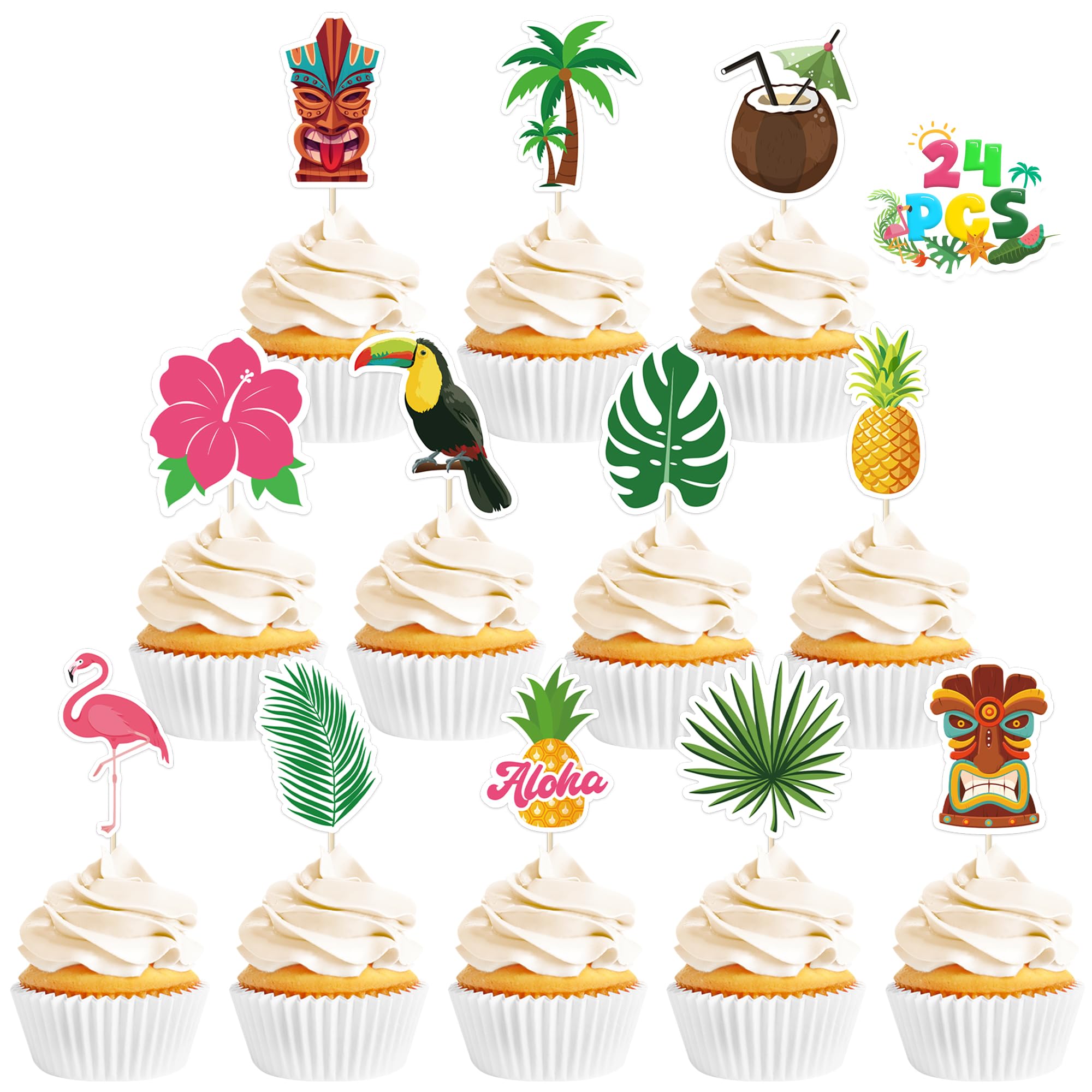 30 PCS Derby Cupcake Toppers, 15 Style Derby Decorations, Run for the Roses Horseshoe Design Horse Cupcake Toppers Horses Toothpicks, Horse Racing Theme Decor