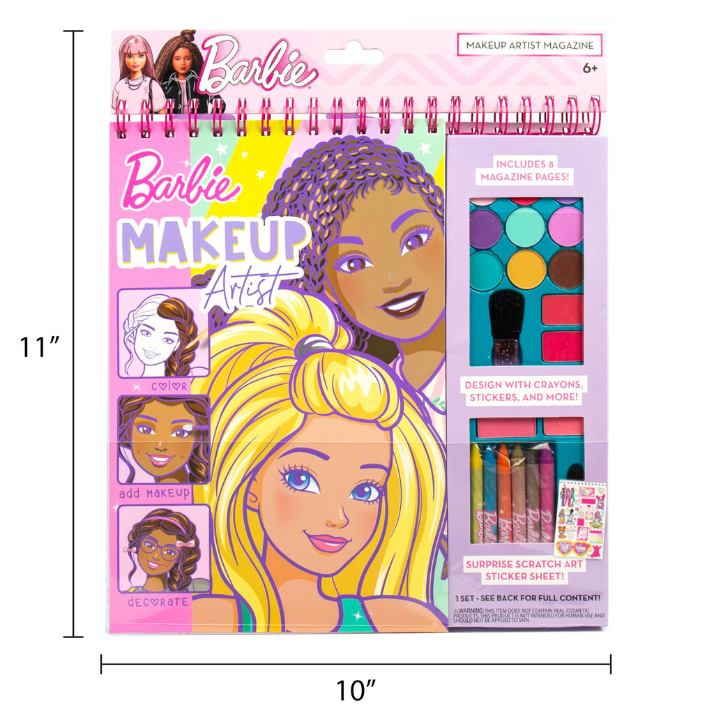 Horizon Group USA LOL OMG Make-Up Artist Magazine DIY Craft Kit, Design with Crayons, Stickers & More.Create Fashionable Looks Using Over 130 Stencil Designs & 200 Stickers