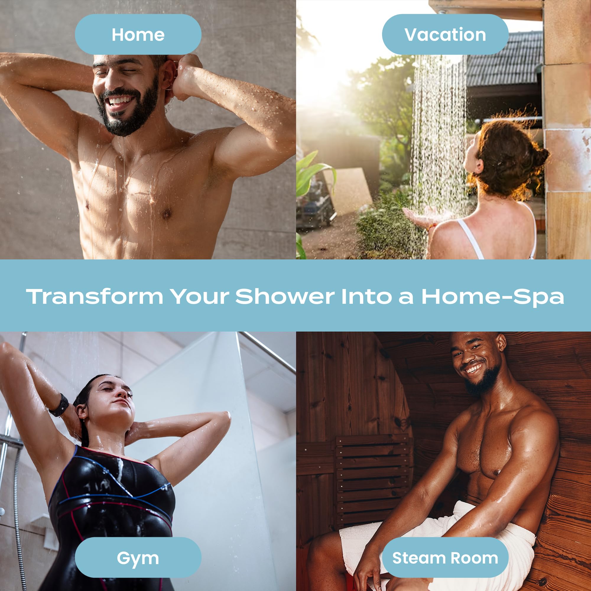 Body Restore Shower Steamers Aromatherapy 6 Pack – Mothers Day Gifts for Mom, Birthday Gifts for Women, Relaxation Stress Relief Self Care – Citrus Essential Oil Tablets
