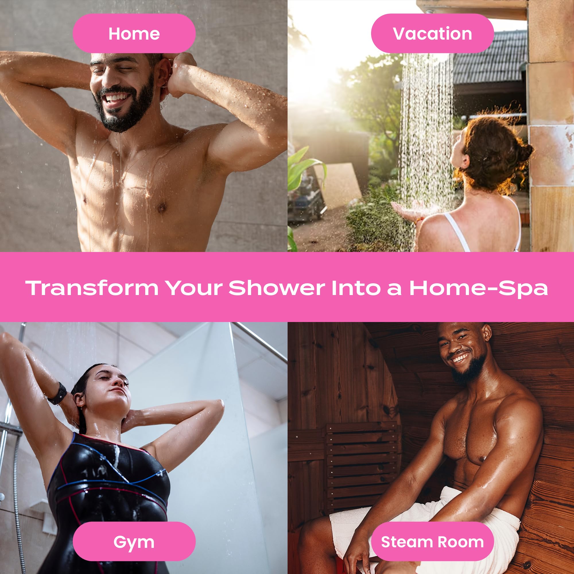 Body Restore Shower Steamers Aromatherapy 6 Pack – Mothers Day Gifts for Mom, Birthday Gifts for Women, Relaxation Stress Relief Self Care – Citrus Essential Oil Tablets
