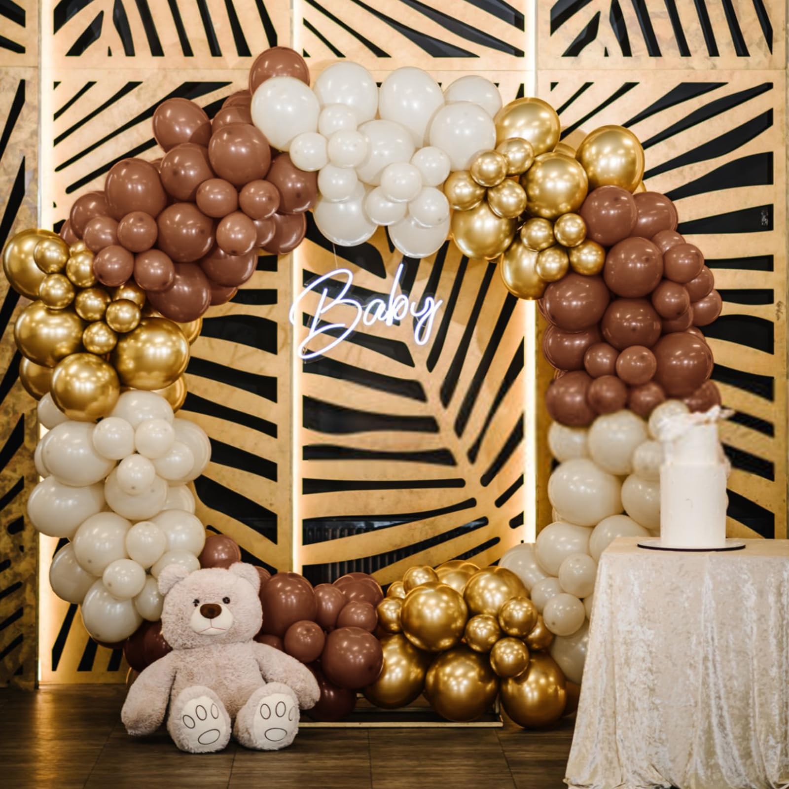Black Balloons 110Pcs, 5 Inch Small Black Latex Party Balloons, Mini Thick Black Birthday Balloons for Wedding Baby Shower Decorations.