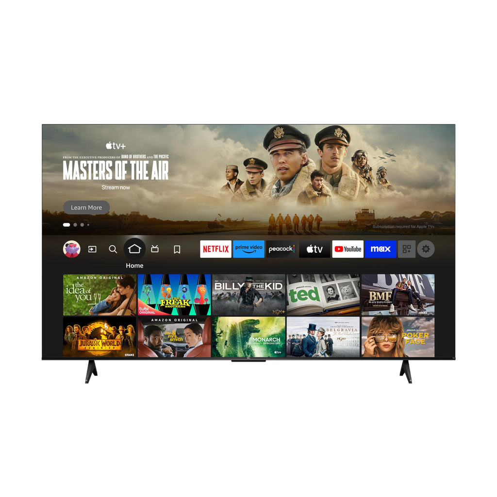 TCL 65-Inch Class S5 UHD 4K LED Smart TV with Fire TV (65S551F, 2024), Dolby Vision, HDR PRO+, Atmos, Alexa Built-in, Apple AirPlay 2, Streaming Television