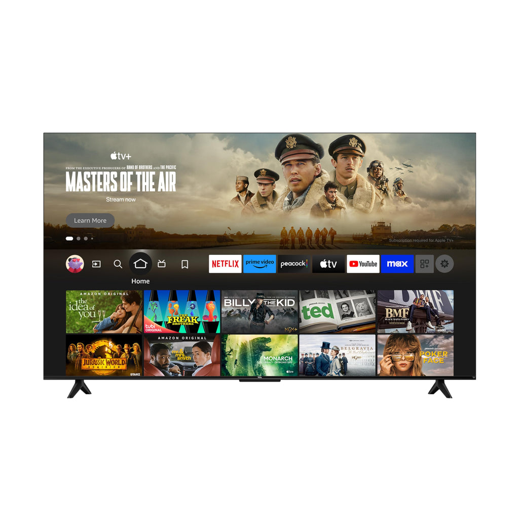 TCL 65-Inch Class S5 UHD 4K LED Smart TV with Fire TV (65S551F, 2024), Dolby Vision, HDR PRO+, Atmos, Alexa Built-in, Apple AirPlay 2, Streaming Television