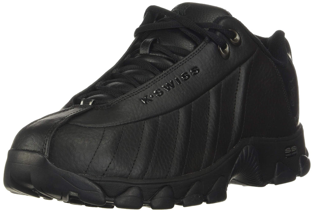 K-Swiss Men's ST329 CMF Sneaker, Wide Tennis Walking Shoes Leather Upper