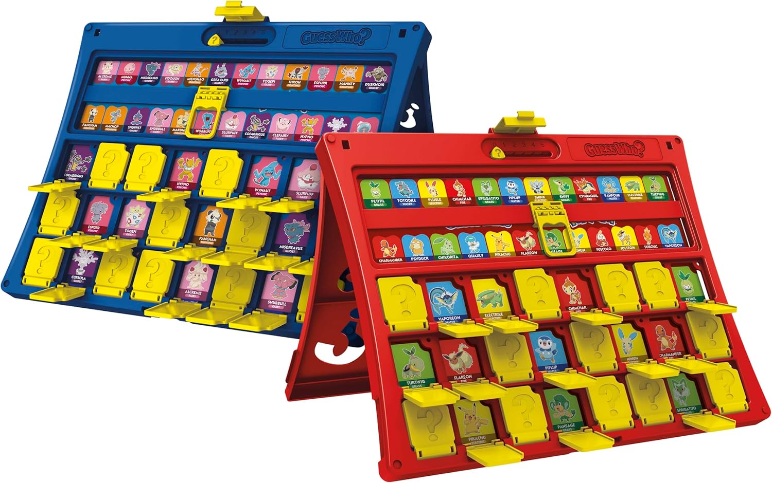 Guess Who? Pokémon Edition Game | 48 Pokémon | Fun Kids Board Games for Families | 2 Players | 15 Mins. | Travel Friendly | Ages 6+