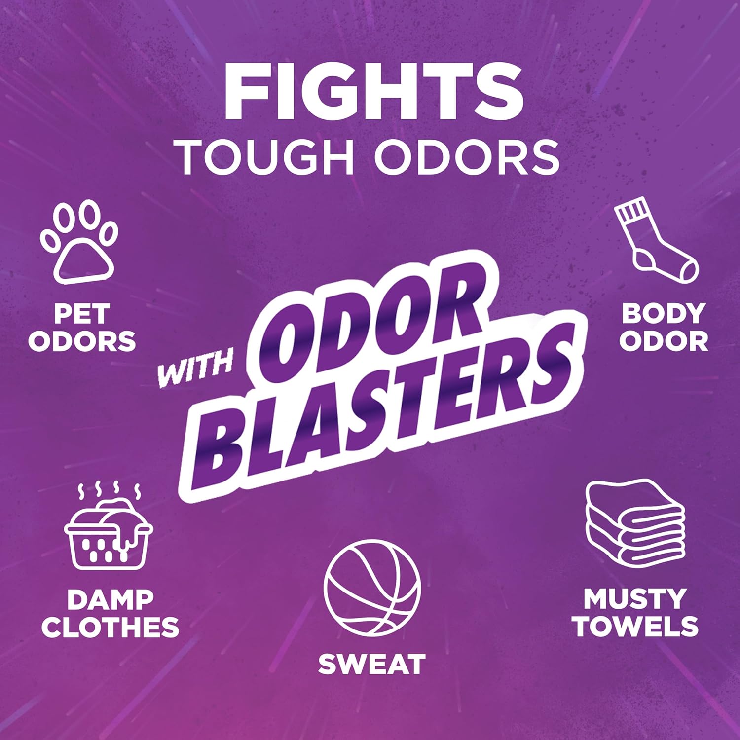 ARM & HAMMER Plus OxiClean with Odor Blasters Liquid Laundry Detergent, Laundry Odor Remover, Attacks Stains, Fresh Botanical Scent, 74 Loads, 96.2 Fl Oz