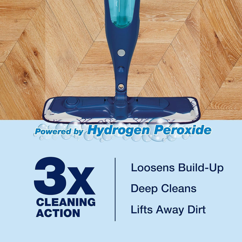 Bona® Hardwood Floor Cleaner Spray - 32 fl oz - Cedar Wood - Includes Filled Bottle + Concentrate Refill for Hardwood Floor Cleaning