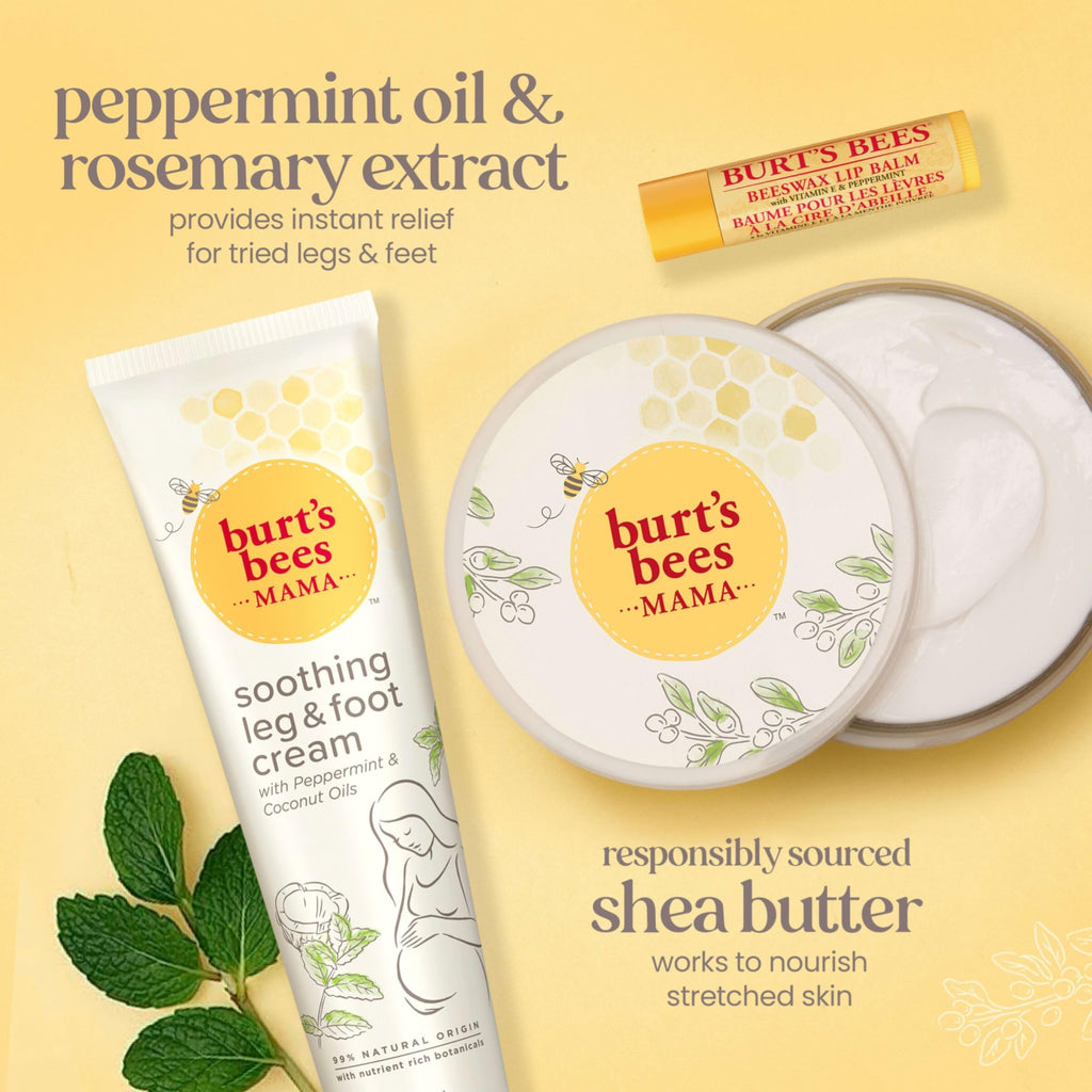 Burt's Bees Mothers Day Gifts Ideas - Classics Set, 6 Products in Giftable Tin – Cuticle Cream, Hand Salve, Lip Balm, Res-Q Ointment, Hand Repair and Foot Cream