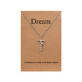 Lcherry Faith Cross Pendant Necklace for Women Religious Christian Jewelry Mother's Day Gifts for Women