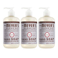 MRS. MEYER'S CLEAN DAY Hand Soap, Made with Essential Oils, Apple, 12.5 fl. oz - Pack of 3