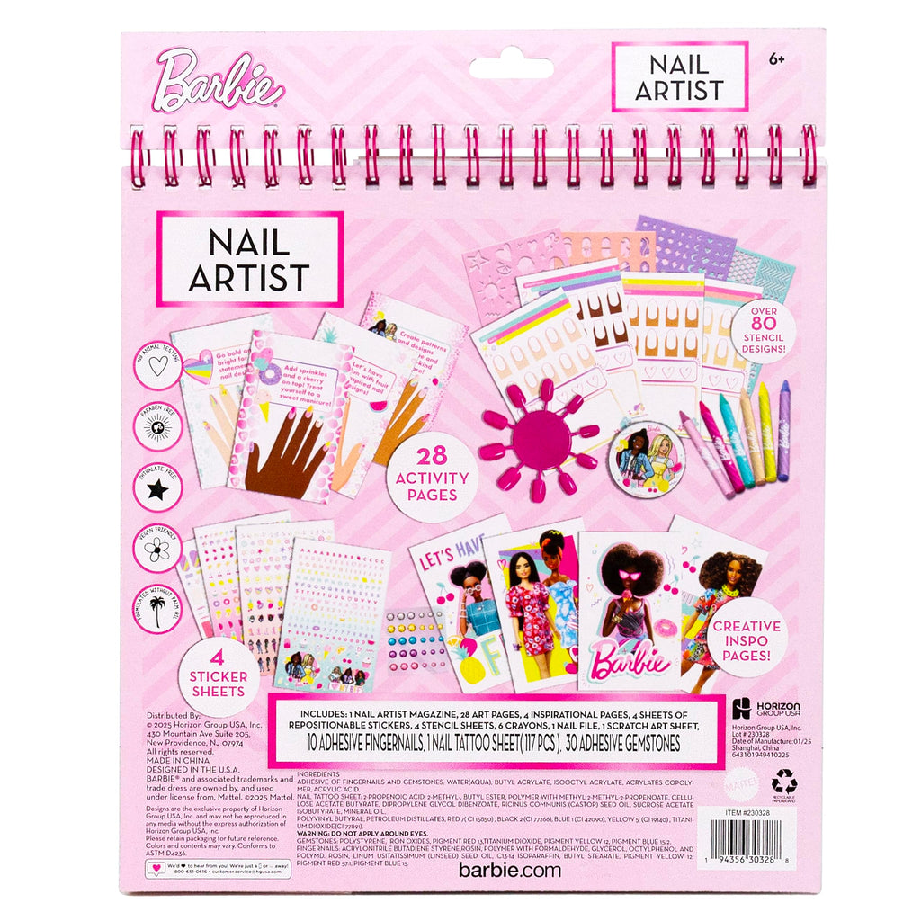 Horizon Group USA LOL OMG Make-Up Artist Magazine DIY Craft Kit, Design with Crayons, Stickers & More.Create Fashionable Looks Using Over 130 Stencil Designs & 200 Stickers