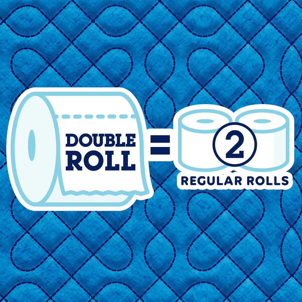 Quilted Northern Ultra Soft & Strong Toilet Paper, 48 Double Rolls, 48 = 96 Regular Rolls,12 Count (Pack of 4)